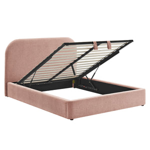 Keynote Full Fabric Upholstered Storage Platform Bed Frame by Modway
