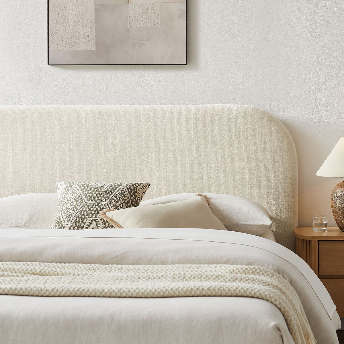 Keynote Full Fabric Upholstered Storage Platform Bed Frame by Modway