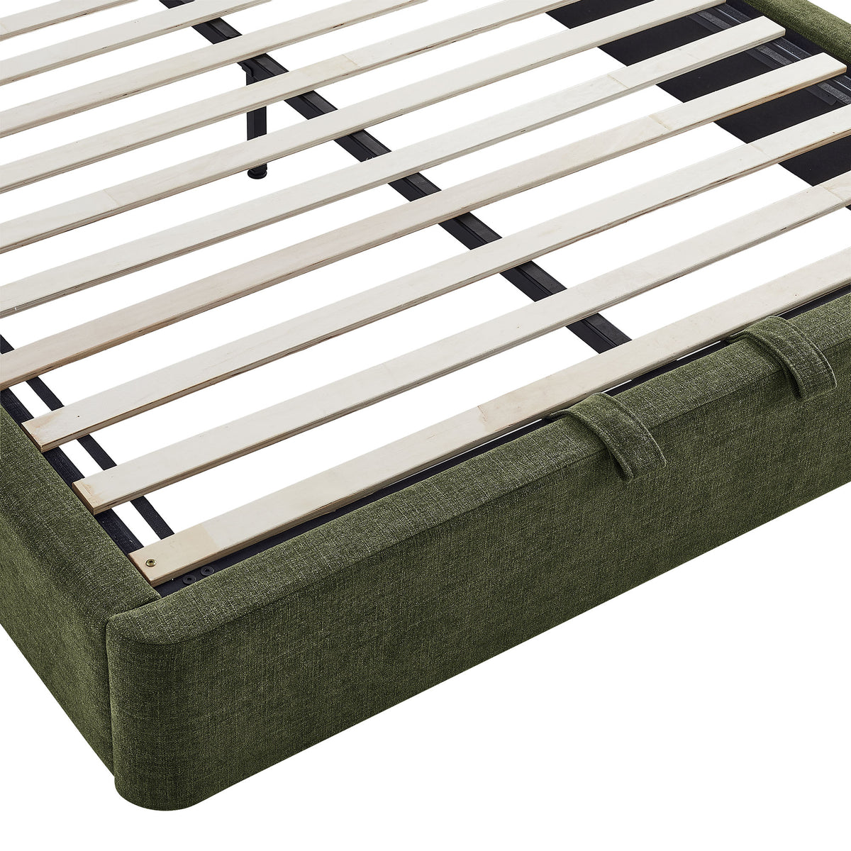 Keynote Full Fabric Upholstered Storage Platform Bed Frame by Modway