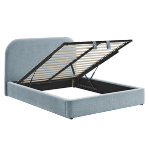 Keynote Full Fabric Upholstered Storage Platform Bed Frame by Modway