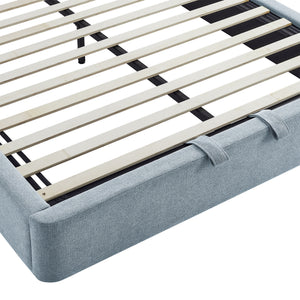 Keynote Full Fabric Upholstered Storage Platform Bed Frame by Modway