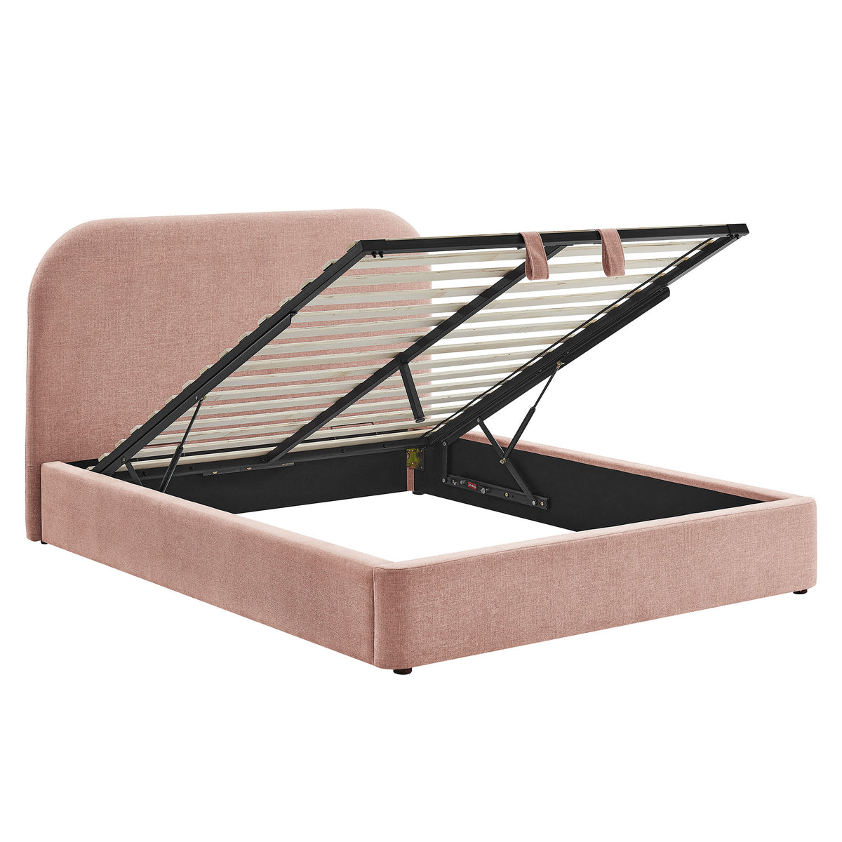 Keynote Queen Fabric Upholstered Storage Platform Bed Frame by Modway