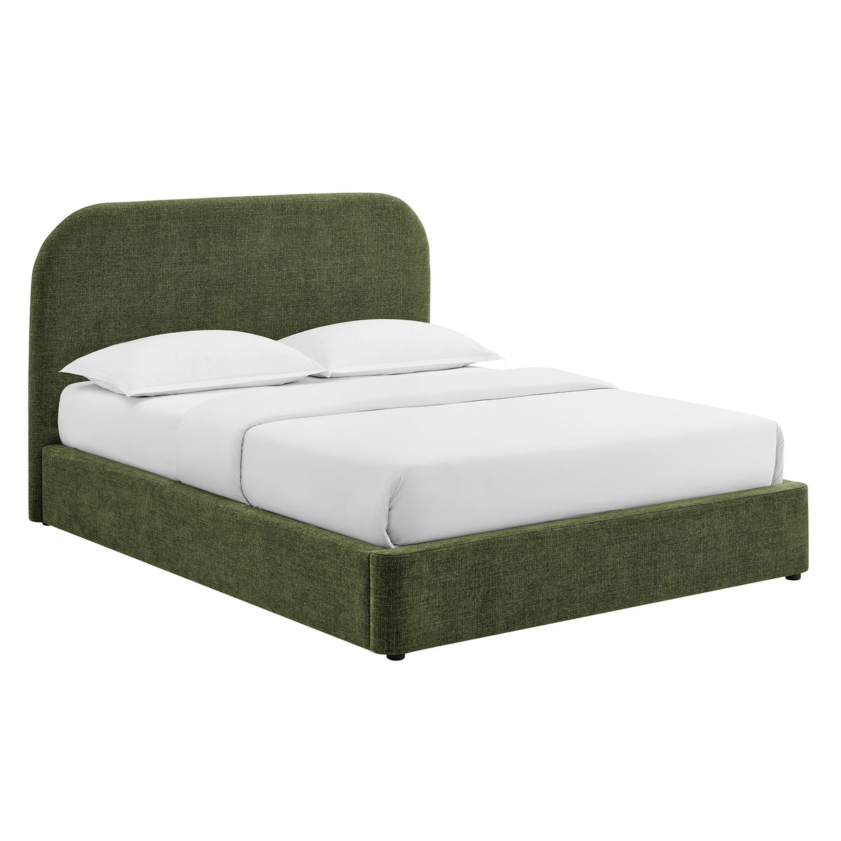 Keynote Queen Fabric Upholstered Storage Platform Bed Frame by Modway