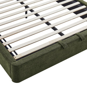 Keynote Queen Fabric Upholstered Storage Platform Bed Frame by Modway