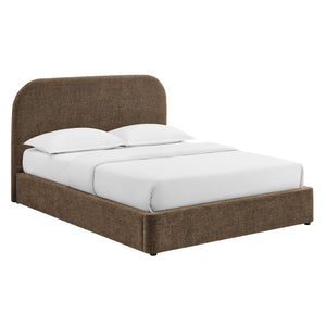 Keynote Queen Fabric Upholstered Storage Platform Bed Frame by Modway