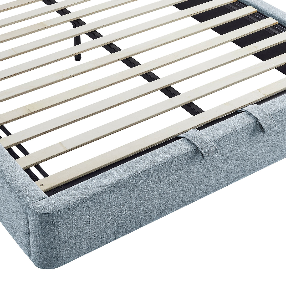 Keynote Queen Fabric Upholstered Storage Platform Bed Frame by Modway
