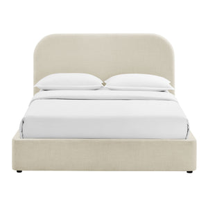 Keynote King Fabric Upholstered Storage Platform Bed Frame by Modway