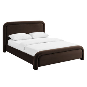 Beck Queen Performance Velvet Platform Bed by Modway