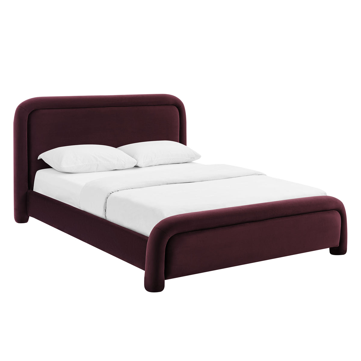 Beck Queen Performance Velvet Platform Bed by Modway
