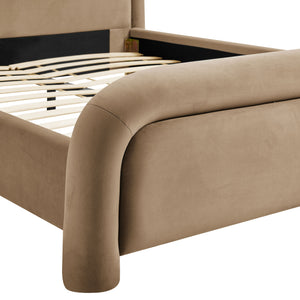Beck Queen Performance Velvet Platform Bed by Modway