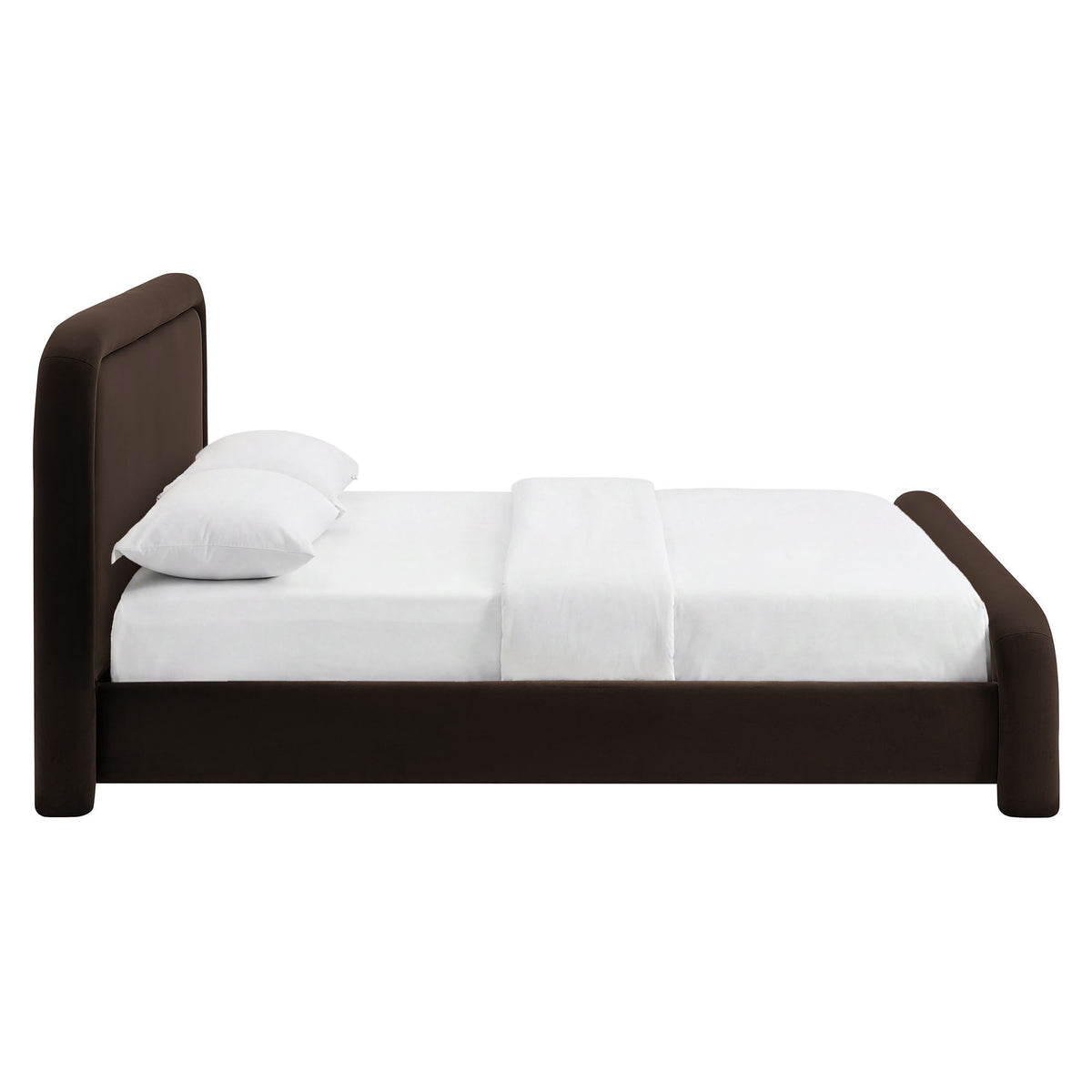 Beck King Performance Velvet Platform Bed by Modway