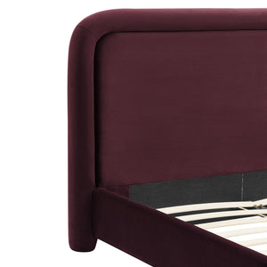 Beck King Performance Velvet Platform Bed by Modway