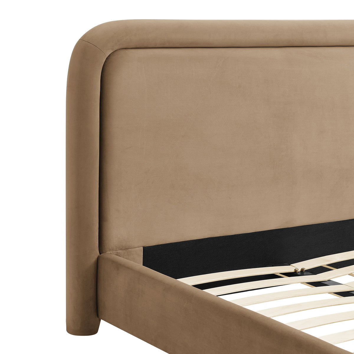 Beck King Performance Velvet Platform Bed by Modway