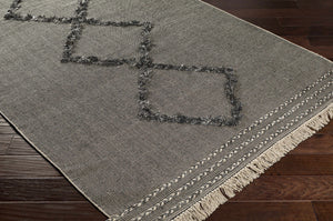 Mossman Brown Diamond High-Low Rug - Clearance