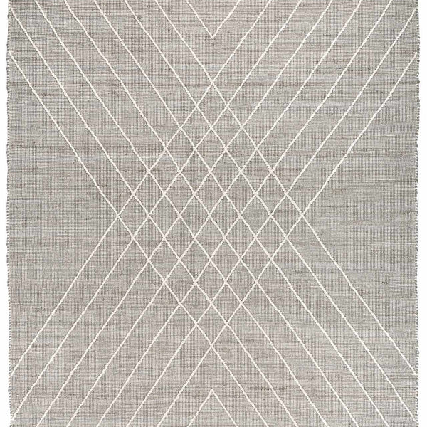 Marbletown Jute&Wool Blend Rug with Tassels - Clearance