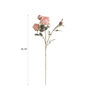 Miriya Large Rose Flower Stem 25.2" Tall