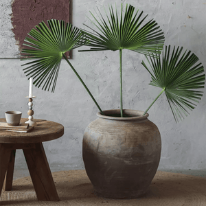 Round Earthenware Pot
