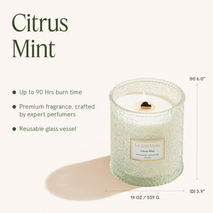 Maelyn - Citrus Mint 19oz Candle