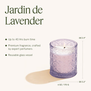 Maelyn Jardin de Lavender 6oz Candle