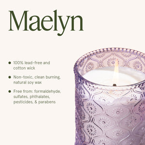 Maelyn Jardin de Lavender 6oz Candle