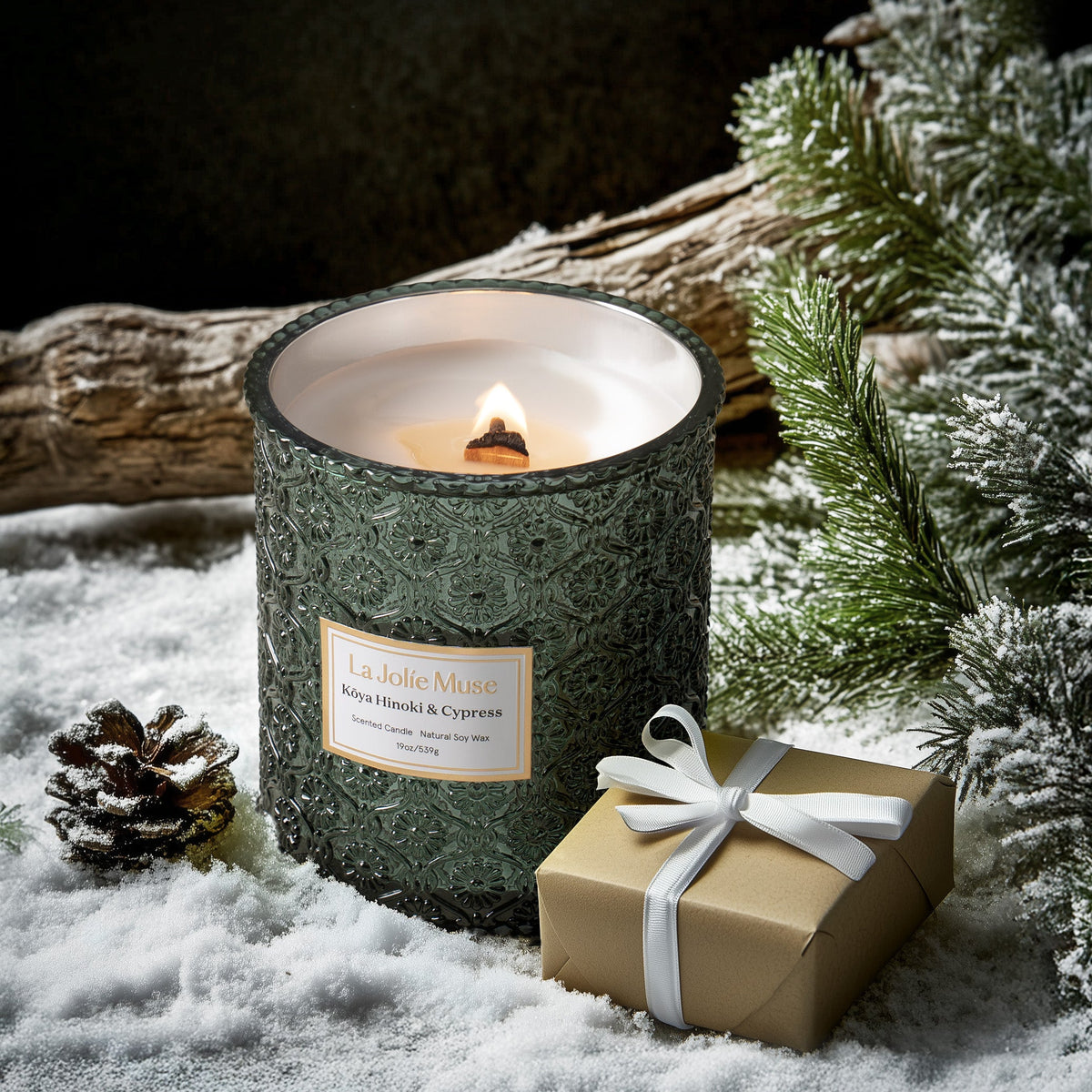 Maelyn - Kōya Hinoki & Cypress 19oz Candle