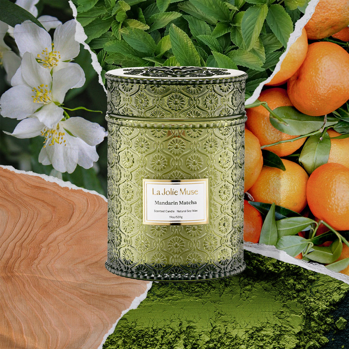 Maelyn - Mandarin Matcha 19oz Candle