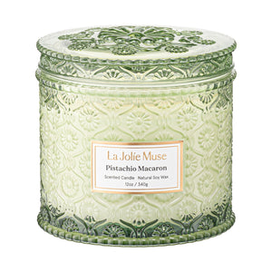 Maelyn - Pistachio Macaron 12oz Candle