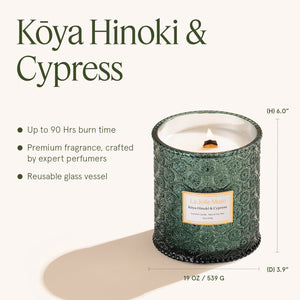 Maelyn - Kōya Hinoki & Cypress 19oz Candle