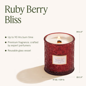 Maelyn - Ruby Berry Bliss 19oz Candle