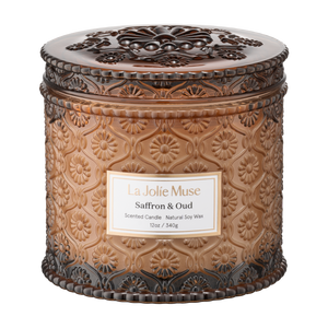Maelyn - Saffron & Oud 12oz Candle