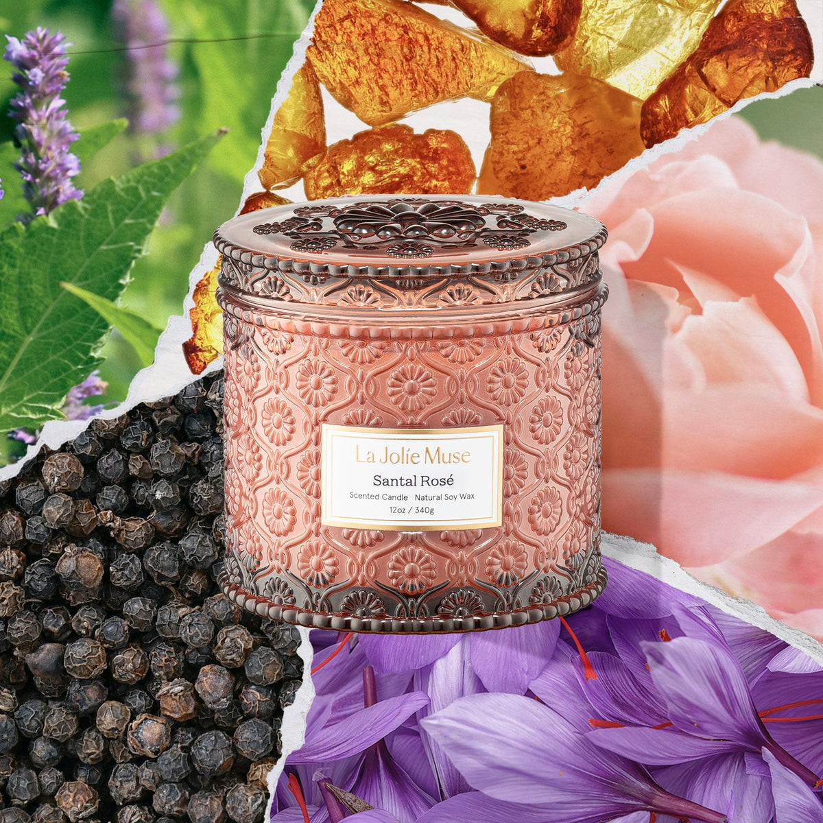Maelyn - Santal Rosé 12oz Candle
