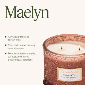 Maelyn - Tomato & Vine 12oz Candle