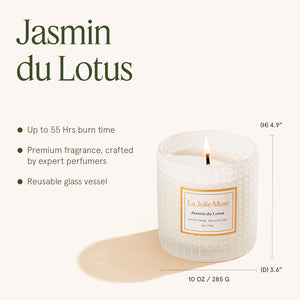 Marvella - Jasmin du Lotus 10oz Candle