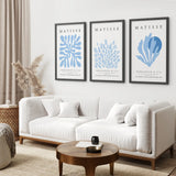 Light Blue Henri Matisse Exhibition Art Set