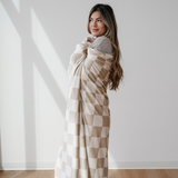 Minky Stretch XL Throw Blankets