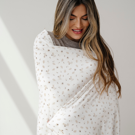 Minky Stretch Throw Blankets