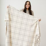 Minky Stretch Throw Blankets