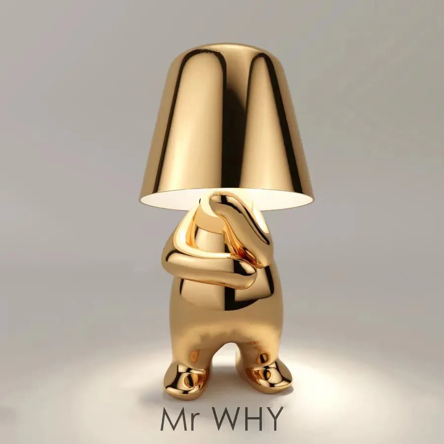 Modern Minimalist Cordless Table Lamp with Dimmable Touch Control – Stylish Bedside or Desk Lighting