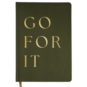 Sweet Water Decor Go For It Fabric Journal