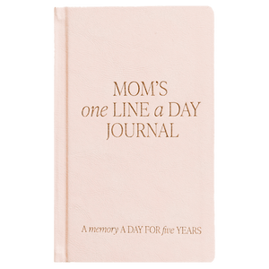 Mom's One Line A Day Leather Journal