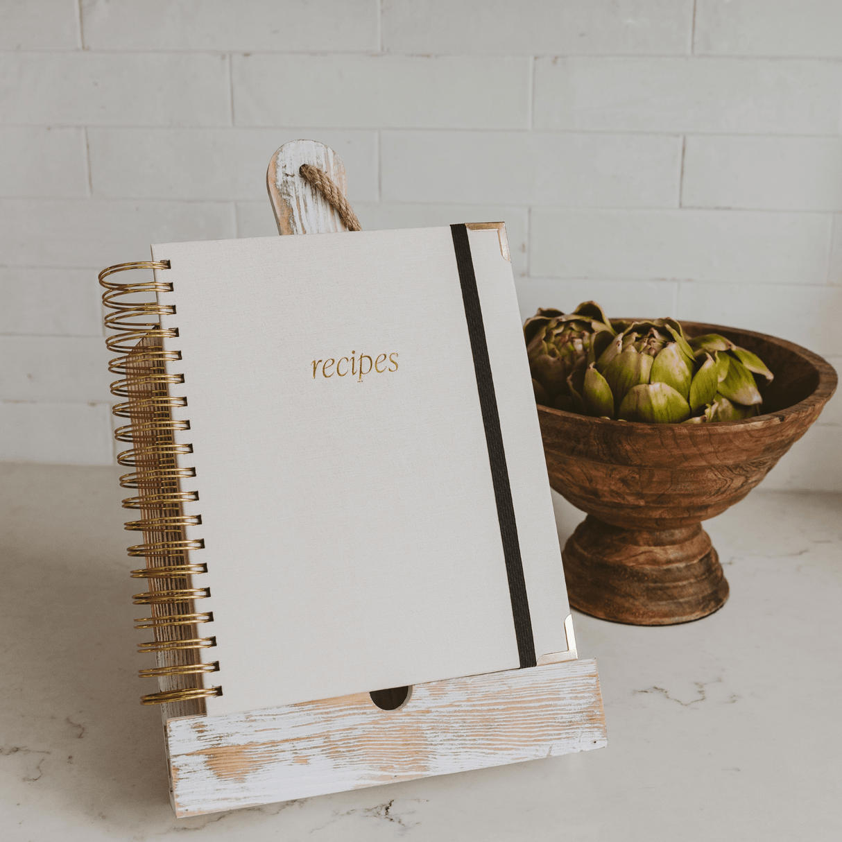 Recipe Book with 8 Tabbed Sections