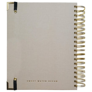 Recipe Book with 8 Tabbed Sections
