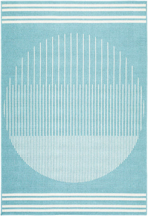 Nabil Aqua Area Rug - Clearance