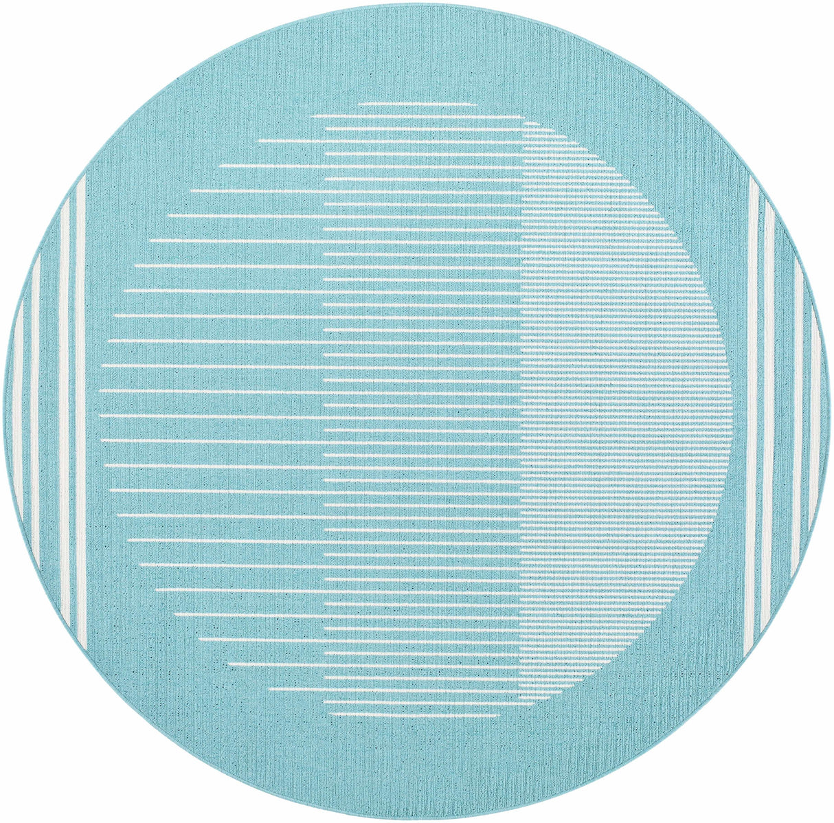 Nabil Aqua Area Rug - Clearance