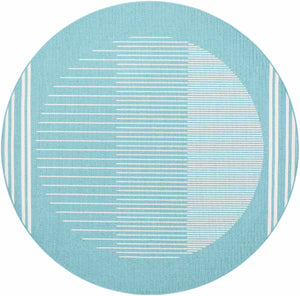 Nabil Aqua Area Rug - Clearance