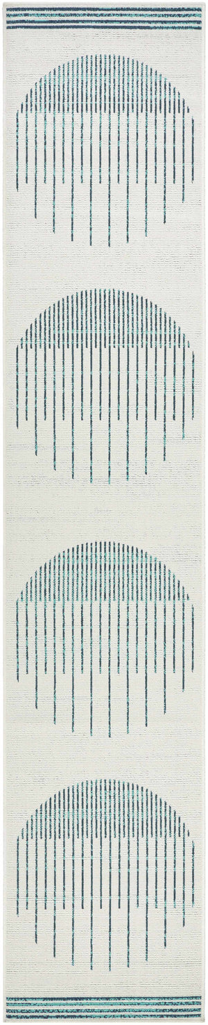 Nabil Slate Blue Area Rug - Clearance