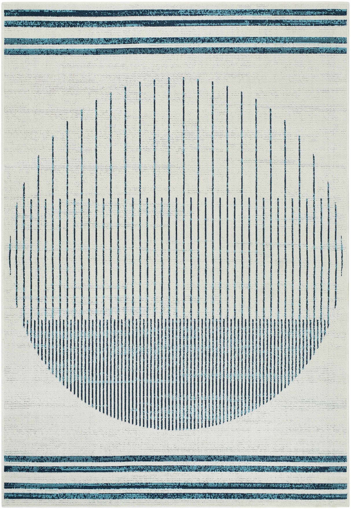 Nabil Slate Blue Area Rug - Clearance