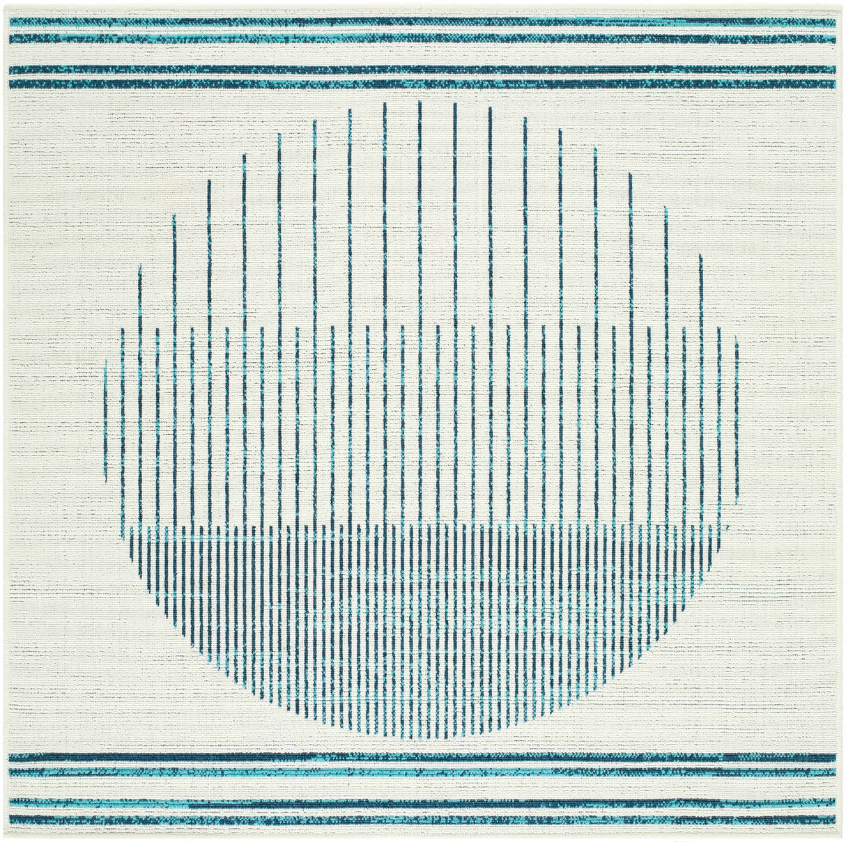 Nabil Slate Blue Area Rug - Clearance