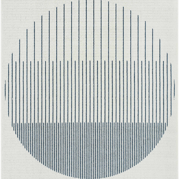 Nabil Midnight Blue Area Rug - Clearance