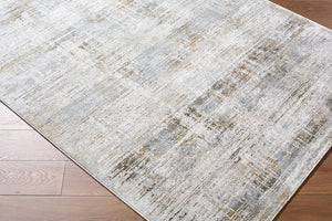 Neron Blue Gray Abstract Rug